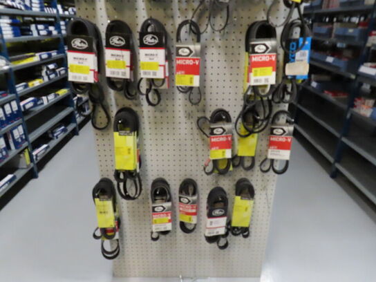 Stort sortiment remme