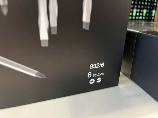 6 sæt skrutrækkere, WERA