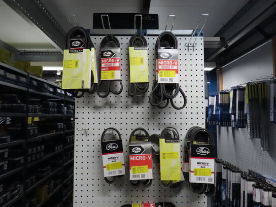 Stort sortiment remme