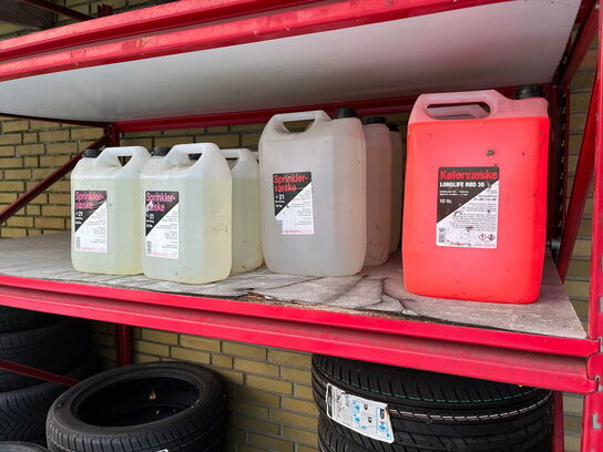 Div. kølervæske og sprinklervæske