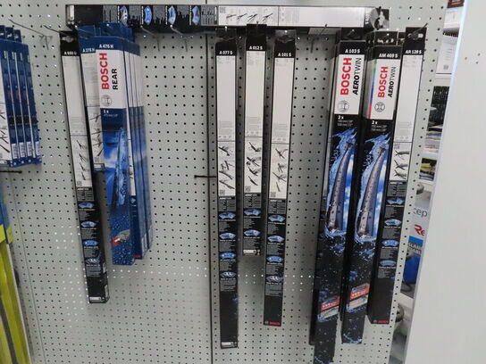 Stort sortiment viskerblade