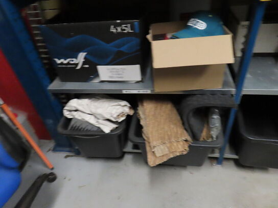 Tøm rummet, returvare, pakkerum m.m.