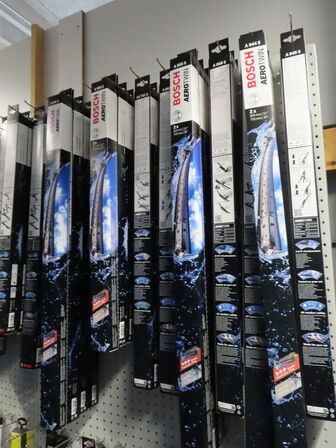 Stort sortiment viskerblade