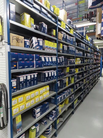 Stort sortiment filtre