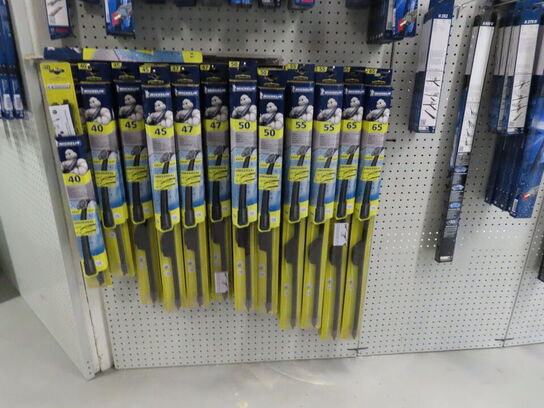 Stort sortiment viskerblade