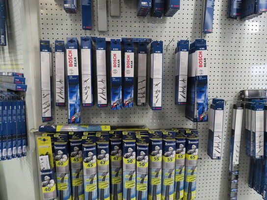 Stort sortiment viskerblade