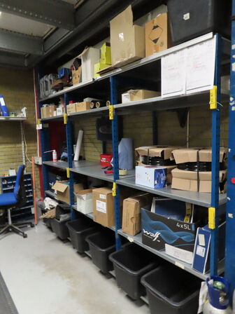 Tøm rummet, returvare, pakkerum m.m.