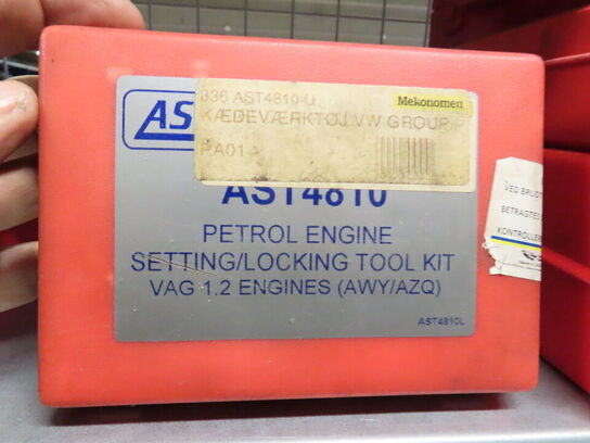 Værktøjssæt, til indstilling af benzinmotorer AST4810