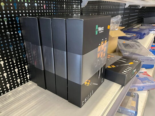 6 sæt skrutrækkere, WERA