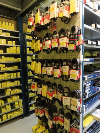 Stort sortiment remme