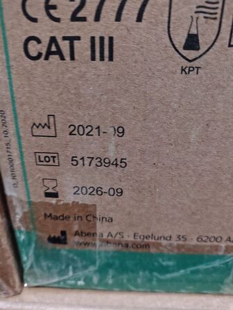 Nitrilhandsker  ABENA  Str. S 