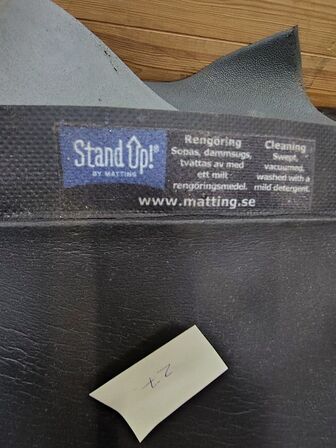 Parti støddæmpende måtter.  Assorterede. 