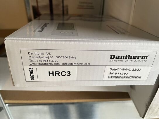 Tre stk. Klimakontrol DANTHERM