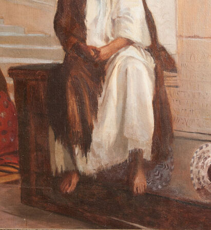 Painting H. A. Brendekilde (1857-1942)