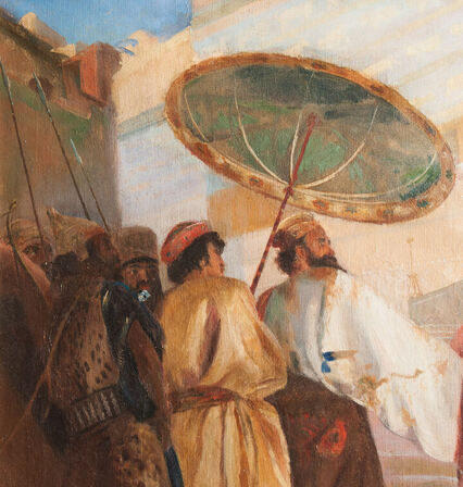 Painting H. A. Brendekilde (1857-1942)