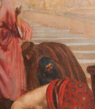 Painting H. A. Brendekilde (1857-1942)