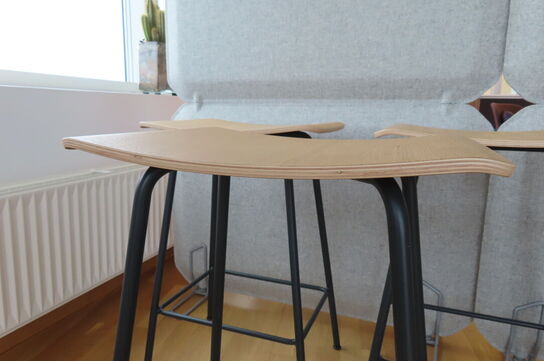 6 stk. Barstole. Mrk: Ocee & Four Design. 