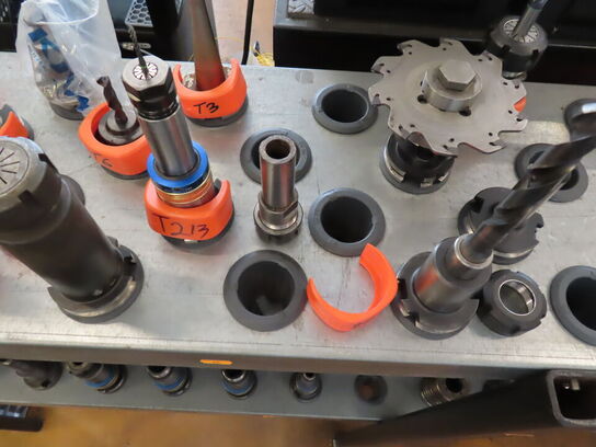 CNC-skæreværktøjer og -værktøjsholdere SK40