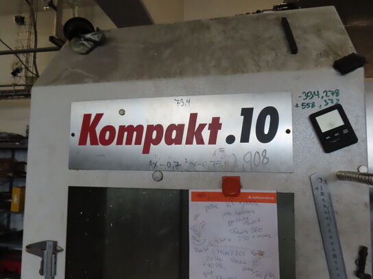RMT kompakt 10 - 3axis cnc fræser år 2004