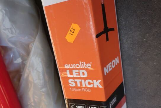 7 stk. EUROLITE NEON STICKS, L 134 cm