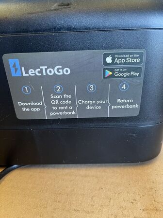 Powerbankoplader "Toaster" LecToGo + 5 stk. powerbanks