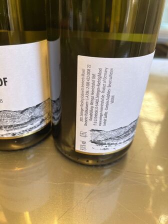 4 flasker hvidvin riesling MOSEL HEINRICHSHOF 2021