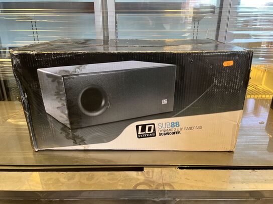 Subwoofer LD SYSTEMS SUB 88 Dynamic 2 x 8'' Bandpass