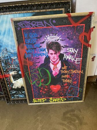 4 stk. QUEER PRIDE ART i galleri træramme