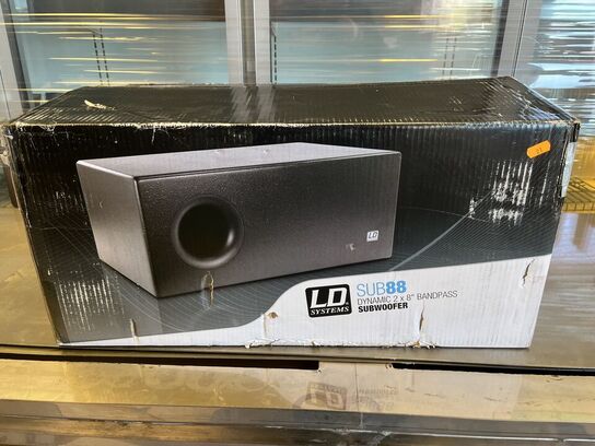 Subwoofer LD SYSTEMS SUB 88 Dynamic 2 x 8'' Bandpass