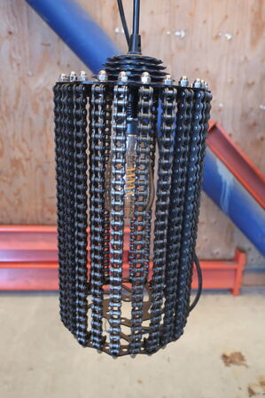 3 stk. loftlamper, industrielt design