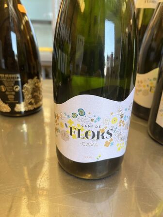 17 flasker champagne CAMI DE FLORS CAVA BRUT