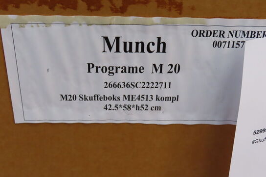 1 Stk skuffeboks MUNCH M20
