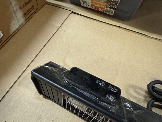 HOME It® infrarød terrassevarmer med Wi-fi til vægmontering 2000 Watt sort