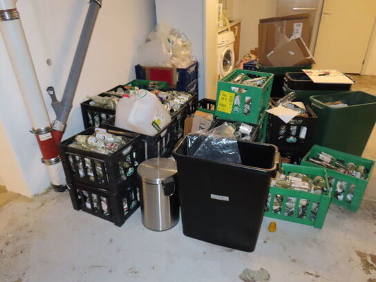 Tøm rummet for møbler, pant og løsdele