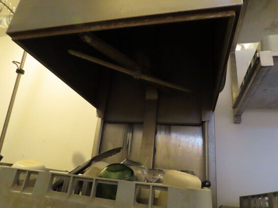 Industriopvaskemaskine, HOBART AMX-10 inkl. bord og bakker