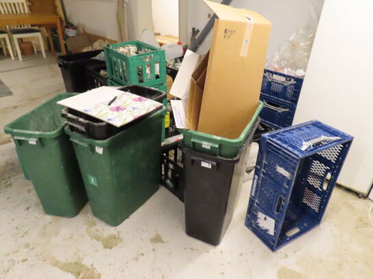 Tøm rummet for møbler, pant og løsdele