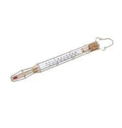 2 stk. Dej-/sukkertermometer i trådhylster +80/+120 grader