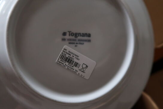 5 stk. Pastatallerken 270 mm hvid porcelæn 