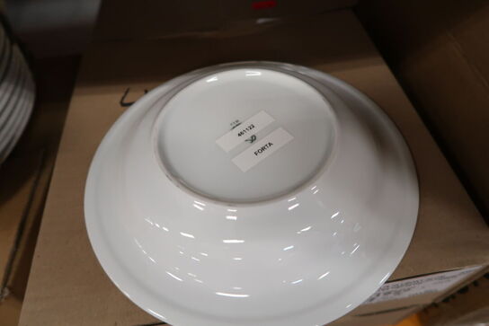 25 stk. Tallerken flad Forta 220 mm