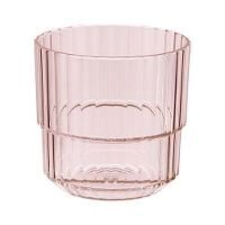 43 stk. Drikkeglas lyserød 22 cl Linea