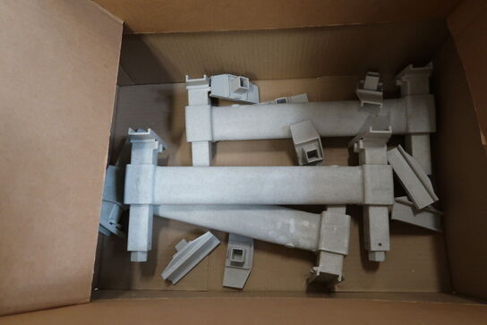 3 stk. Støtteramme for D400 mm hylde Cambro Camshelving Premium