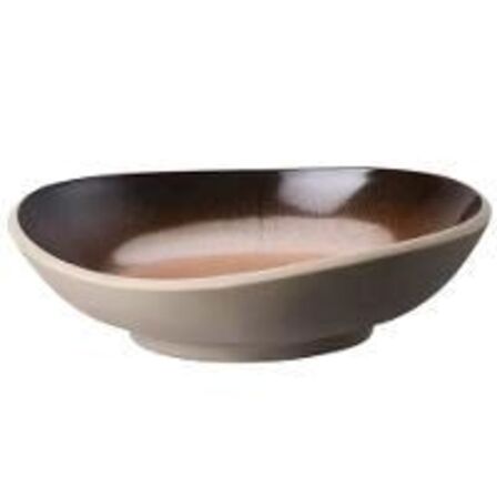 6 stk. Tallerken organisk dyb bronze 170 mm Rosenthal Junto