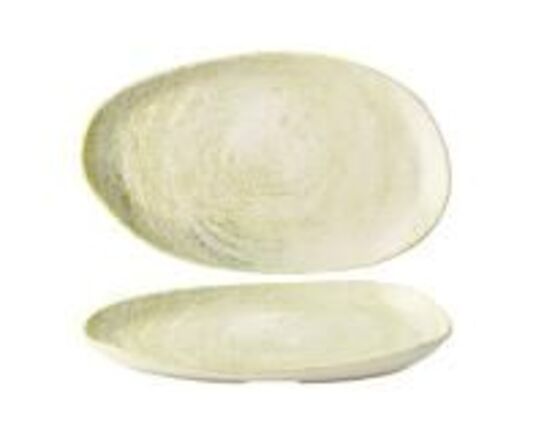 30 stk. Tallerken ergonomisk sand 220x130 mm Envisage Erosion Churchill