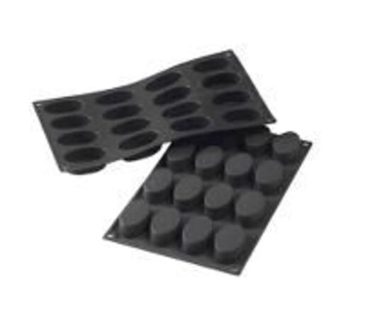 10 stk. Bageform 16 ovaleforme 1/3 GN