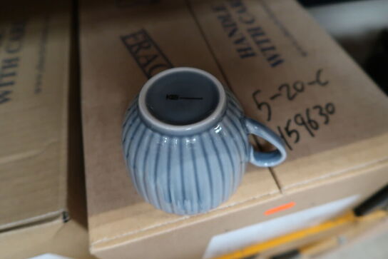 6 stk. Overkop blågrå 20 cl Daisy