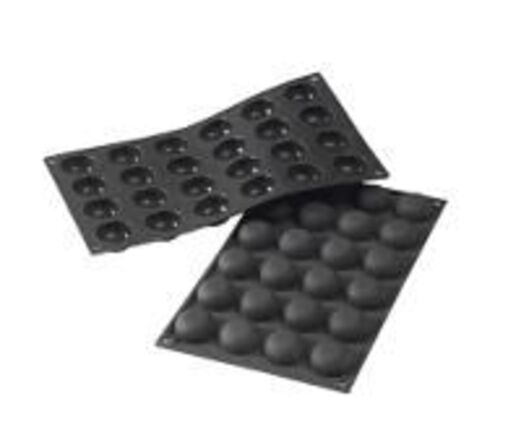 5 stk. Bageform 24 pomponetterforme 1/3 GN 34 x 16 mm, 24 stk.