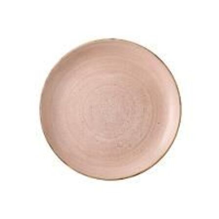 17 stk. Tallerken coupe terracotta 288 mm Stonecast Raw Churchill