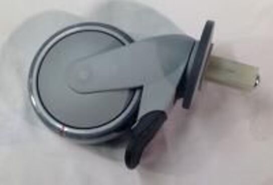 7 stk. Hjul komplet 125 mm m/ bremse ART