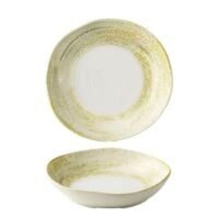 6 stk. Tallerken ergonomisk sand 215 mm Envisage Erosion Churchill