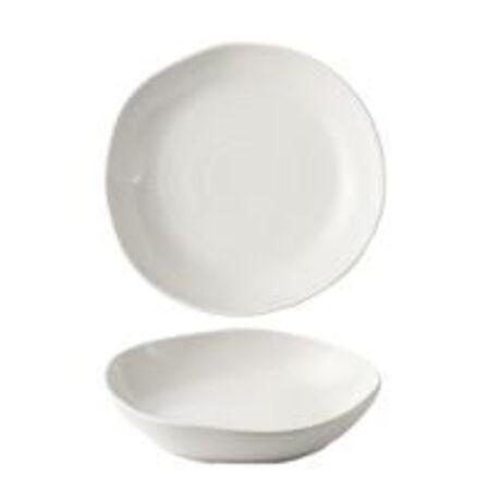 12 stk. Tallerken ergonomisk 215 hvid mm Envisage Natural Churchil